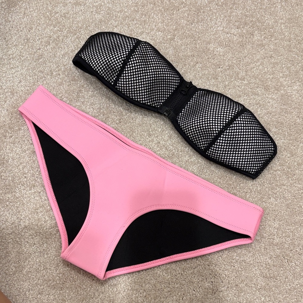 NWOT Neoprene Bikini Set